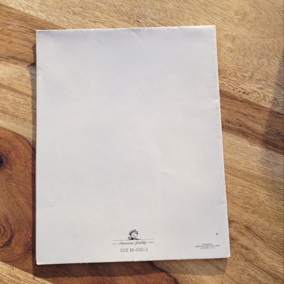 Vintage 1950s-1960s Christmas greeting card - Picture 3 of 4